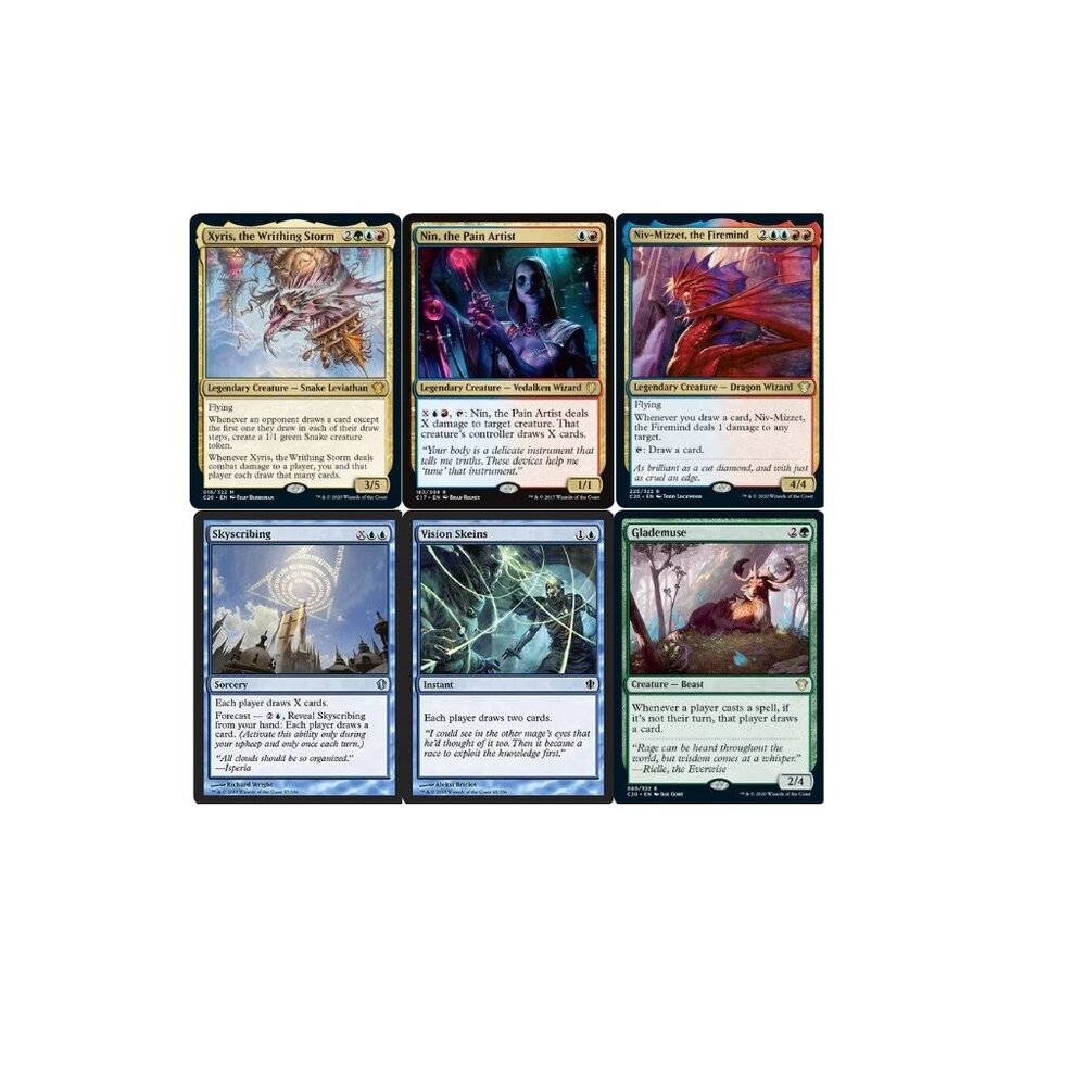 MTG Commander EDH Deck Xyris, the Writhing Storm 100 Cards Custom Deck Snakes NM